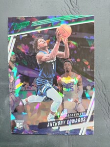 2020-2021 Panini Chronicles Prestige Green Cracked Ice Anthony Edwards