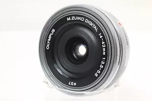 AS IS Olympus M.Zuiko Digital ED 14-42mm F/3.5-5.6 EZ Silver Lens From Japan - Picture 1 of 13