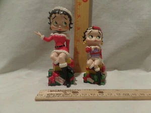 "BETTY BOOP" VTG 2002 CHRISTMAS COLLECTIBLES LOT OF 2 KFS/FS-TM HEARST /FS - Picture 1 of 6