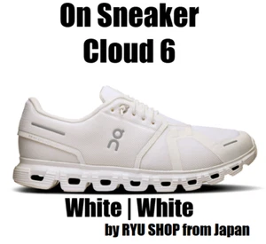 On  Men's Sneaker Cloud 6 3MF10071200 White | White - Picture 1 of 9