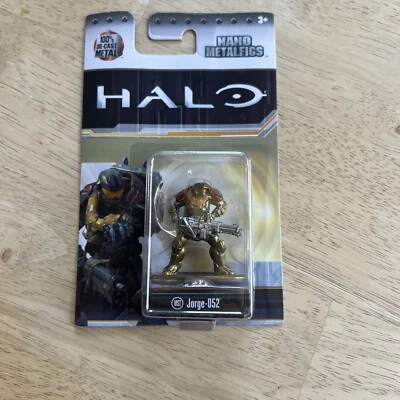 Figura coleccionable de metal fundido a presión HALO NANO METALFIGS -Jorge-052 nueva en caja Foto 1 de 4