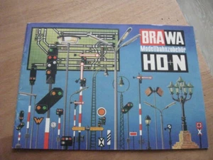 BRAWA Katalog 1974 Modellbahnzubehör mit Beilage Modellbahnzubehr - Bild 1 von 4