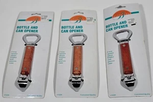 3 Bright Idea Can Punch Bottle Opener Manual Stainless Steel Can Opener 3 Pack - Picture 1 of 14