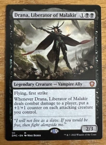 MTG Dominaria United Commander, Drana, Liberator of Malakir - Picture 1 of 1