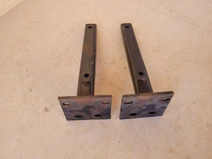 BMW E36 AHK Anhängerkupplung Träger Stützen - Picture 1 of 9