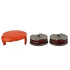 2 X Dual Automatic Paper Feed Spools And Spools And Spool  For Flymo Trimmer