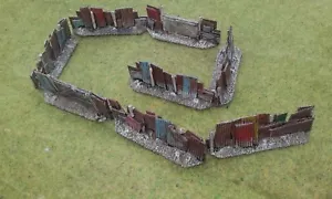 New! 8 x 15mm "Shanty Style" FENCE SECTIONS Terrain AK47 District 9 Sci-fi - Picture 1 of 3