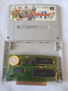 Dragon Quest VI 6 BATERÍA NUEVA Super Famicom Japón Nintendo SFC SNES Vendedor de EE. UU. - Imagen 1 de 11