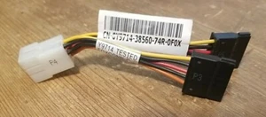 Foxconn Dell CN-0Y9714 0Y9714 SATA Splitter Adapter Power Cable 6 Pin Atx Video - Picture 1 of 5
