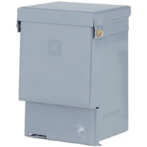 (5)-Square D QO 60A 240V Non-Fused Air Conditioner Electric Disconnect QO200TRCP - Picture 1 of 1