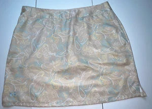 Under Armour Women's 12 Performance Tan  Blue Skort - Picture 1 of 12