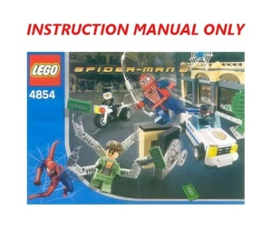 LEGO 4854 - SPIDERMAN - Doc Ock's Bank Robbery - INSTRUCTION MANUAL ONLY - Picture 1 of 1