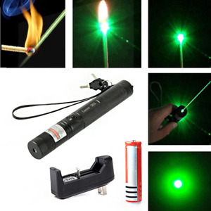 303 Green Laser 18650 Battery Charger for Pen Projection Screen, Video, etc