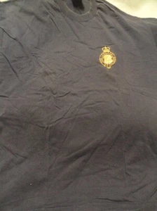 T Shirt Blue Crufts Dog Show England Kennel Club Embroidered Adult XL Cotton - Picture 1 of 3