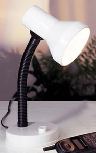 A SET OF 2 X Small Flexi Desk Light With Inline Switch - 7637 - Picture 1 of 2