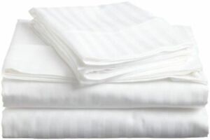 1200 THREAD COUNT EGYPTIAN COTTON 4-PC BED SHEET SETS ALL STRIPES COLORS & SIZES