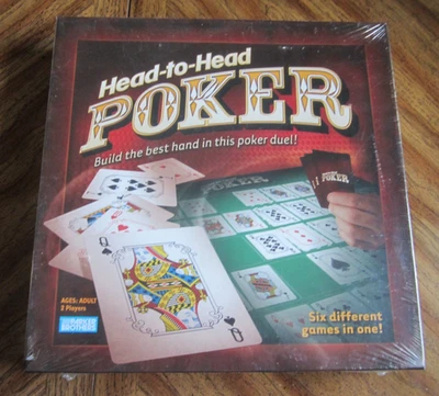 Head-to-Head Poker Card Game 2005 Parker Brothers Hasbro NIB UNOPENED BRAND NEW - Image 1 of 4