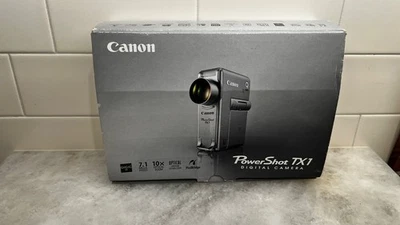 Cámara digital Canon PowerShot TX1 7,1 MP con zoom óptico estabilizado de imagen de 10x/ Foto 1 de 4