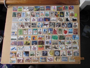 (B) Great Britain Commemorative Stamps. QEII. Used. Off Paper. 100 Different. - Picture 1 of 1