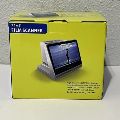 ESCÁNER DE PELÍCULA 22 MP CON CAJA Y MANUAL Foto 1 de 4