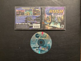 San Francisco Rush 2049 (Sega Dreamcast, 2000) Complete CIB Tested & Works!