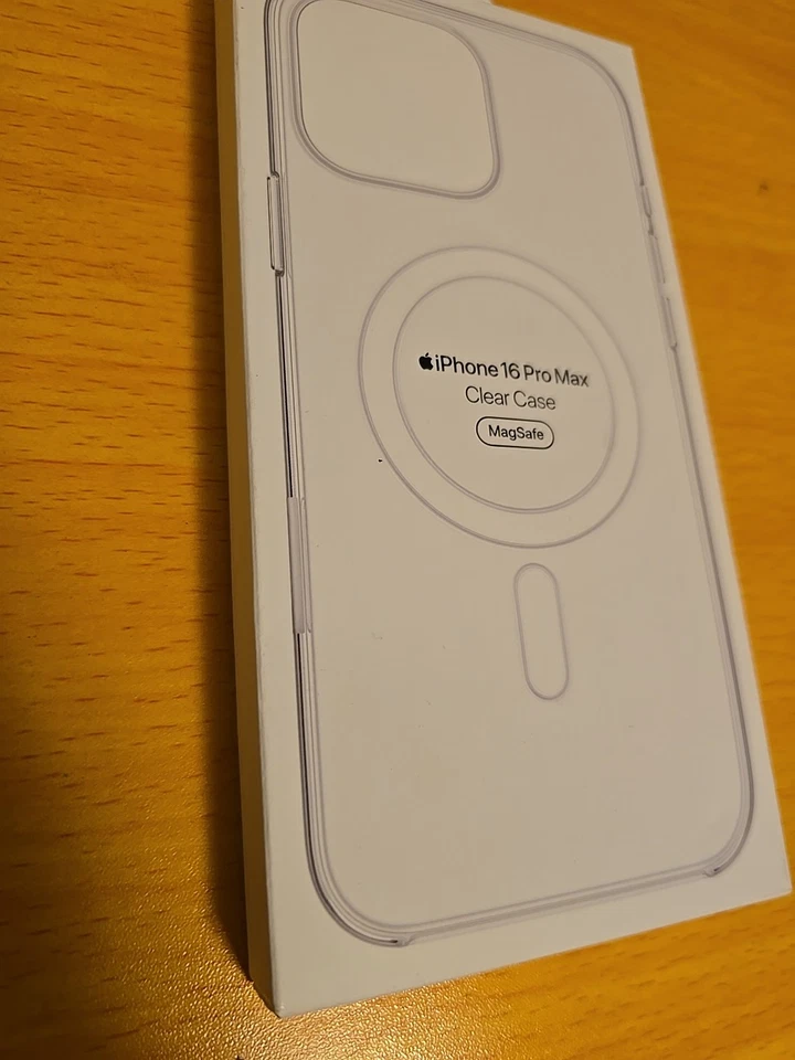 Funda transparente original Apple con Magsafe para iPhone 16 Pro Max (6,9") OEM Foto 1 de 4