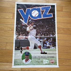 1983 Yaz Hillshire Kahns Poster Carl Yastrzemski Red Sox Ad Advertising Poster - Picture 1 of 13