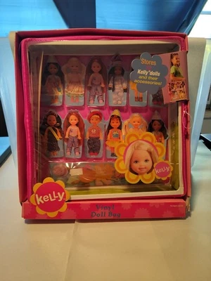 2003 KELLY CLUB VINYL CARRY DOLL BAG MATTEL KELLY DOLLS - Image 1 of 4