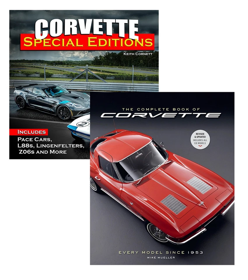 Chevrolet Corvette Complete Book 5th Edition + Corvette Special Editions — - Изображение 1 из 3