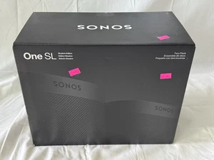 2 Pack Sonos 1 One SL Shadow Edition Wireless Smart Speaker B20SLUS1SDHB, - Bild 1 von 3