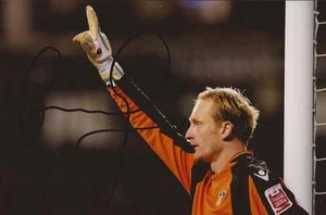 LEEDS UNITED: CASPER ANKERGREN SIGNED 6x4 ACTION PHOTO+COA - Picture 1 of 1