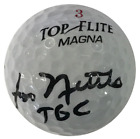 Tom Nettles signiertes Top Flite 3 Magna Golfball