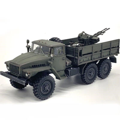 ARTISAN Russian Ural4320 Military Truck+ZU23-2 Anti-aircraft Gun 1/72 ABS Model - Image 1 of 4