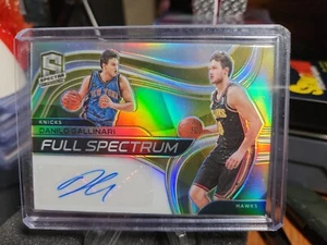 DANILO GALLINARI 2020-21 SPECTRA FULL SPECTRUM ASTRAL /10 AUTO - Hawks/Knicks - Picture 1 of 2