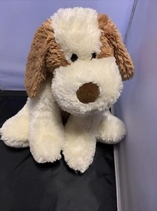 Aurora World Inc brown cream puppy dog 12” stuffed animal plush soft Z - Picture 1 of 7