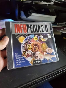 INFOPEDIA 2 Multimedia ENCYCLOPEDIA Library Softkey PC WIN 95 CD-ROM Reference - Picture 1 of 3