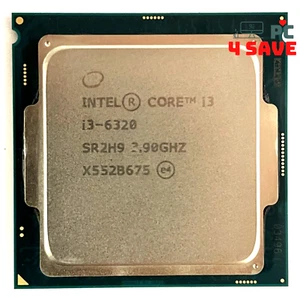 6th Gen Intel Core i3-6320 3.9GHz 2-Core 4MB LGA1151 Desktop CPU Processor SR2H9 - Picture 1 of 1