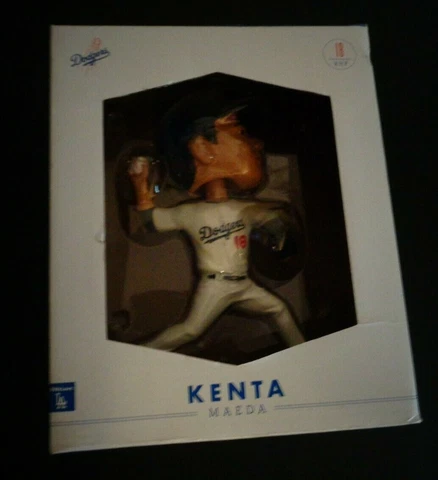 KENTA MAEDA Los Angeles Dodgers 2016 Bobblehead SGA Baseball MLB Free Shipping Cover