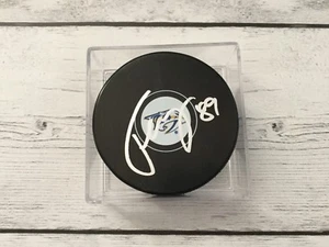 Frederick Gaudreau Signed Autographed Nashville Predators Hockey Puck b - Picture 1 of 1
