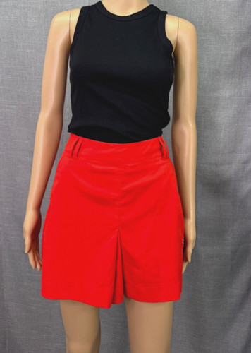 Puma Golf Skort Donna Taglia 4 Rosso Activewear Tempo Libero