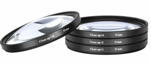 Macro Close up Lenses Lens Filters for Sony Alpha 68K, A7, A6500, A230L 16-70mm - Picture 1 of 7