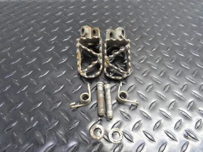96 97 KTM 360SX KTM 360 OEM FOOT PEGS RIGHT LEFT FOOT PEG SET FOOTPEGS - Image 1 of 4