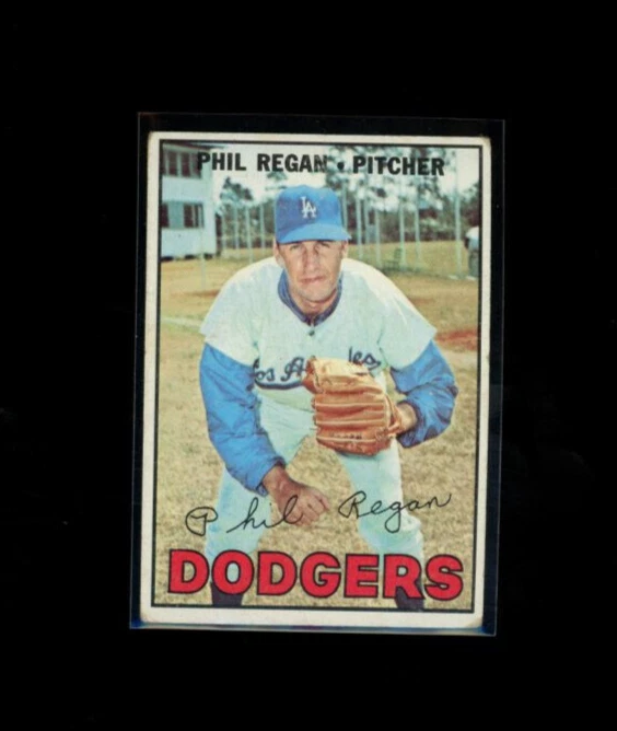 1967 Topps #130 Phil Regan VG - Image 1 of 2