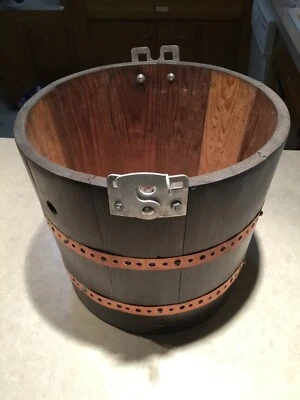 Rival Helado Yogur Congelador/Congelador Cubo de Madera Bandas de Cobre - 5 Qt 8550 Foto 1 de 4