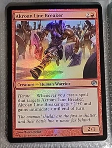 1x Akroan Line Breaker | FOIL | Journey into Nyx | MTG Magic Cards - Picture 1 of 2