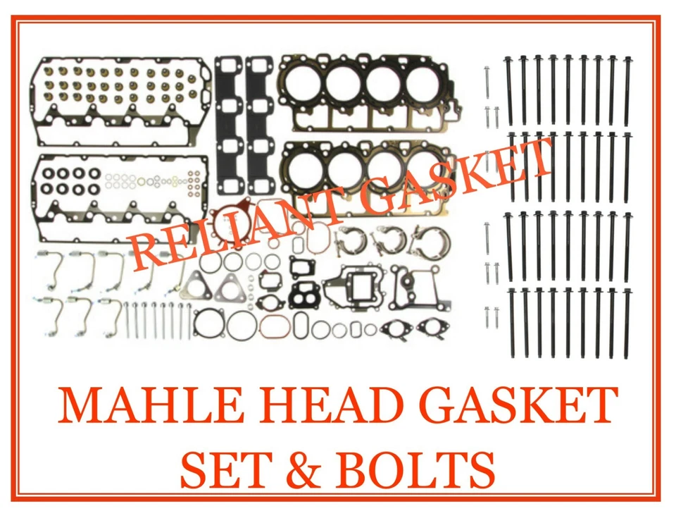 JUEGO DE JUNTAS DE CULATA DIÉSEL 6,7 2011-2014 PARA FORD F250 F350 F450 F550 + PERNOS DE CULATA Foto 1 de 1