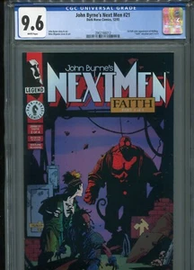 John Byrne's Next Men #21 (Hellboy) CGC 9.6 WP - Picture 1 of 4