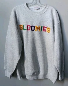 Vintage 80er 90er Bloomingdale’s Sweatshirt XL Bloomies Rundhals gesticktes Logo - Bild 1 von 12