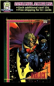 1993 SkyBox Marvel Universe #10 Warlock - Picture 1 of 2