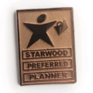 Spilla da bavero Starwood Preferred Planner riconoscimento dipendenti servizio hotel premio - Foto 1 di 2